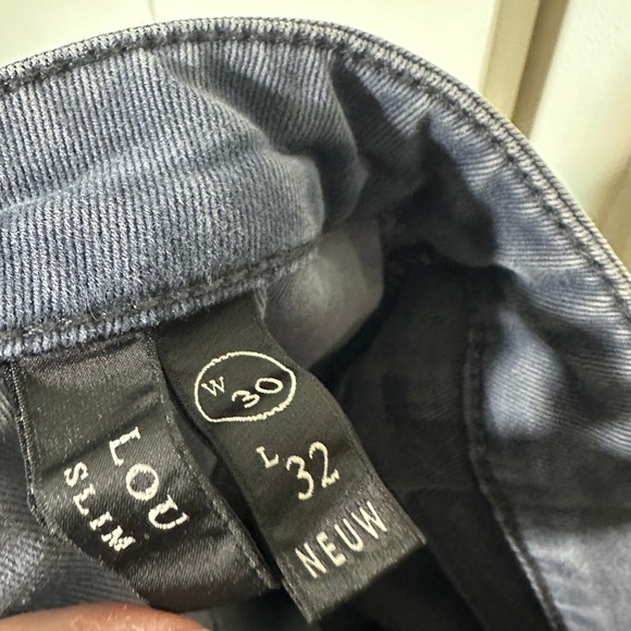 Neuw Denim Lou Slim Fit Jeans Mens W30‎ L32 Liberte Blue Gray Cotton Luxury - Picture 6 of 6